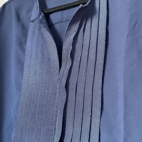 J. Crew TALL NAVY BLUE Cap Sleeve Top - Picture 4 of 9